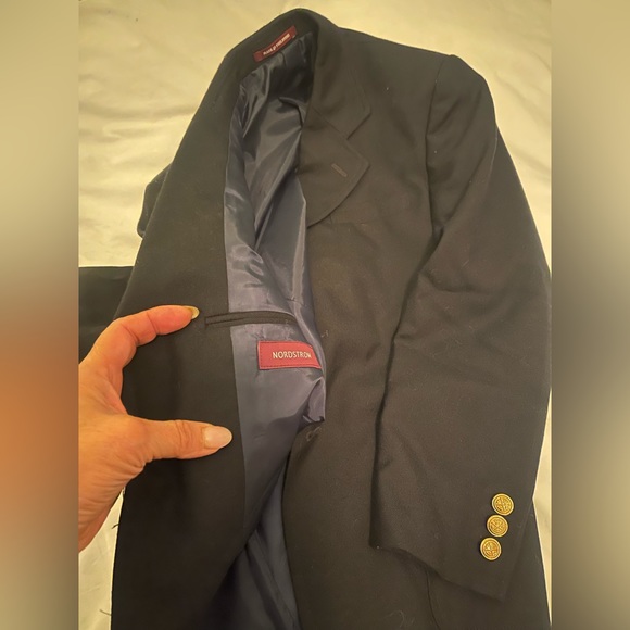 Nordstrom Boys Blazer Black in size 10 regular - Picture 11 of 11